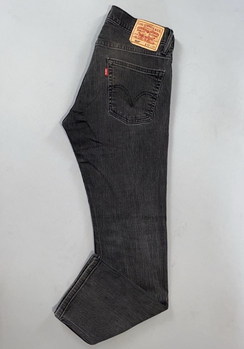 Levi's Vintage 514 Slim Straight 5-Pocket Stretch Denim Jeans. Men's 30X30, GUC!